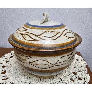 David Chohlidakis Pottery Casserole Dish, Serviceable